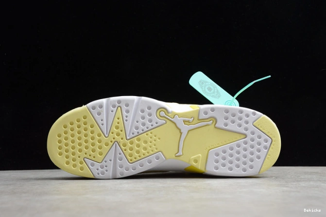 Reps BK 543390-800 floral (gs) retro air jordan dynamic yellow 6 1110